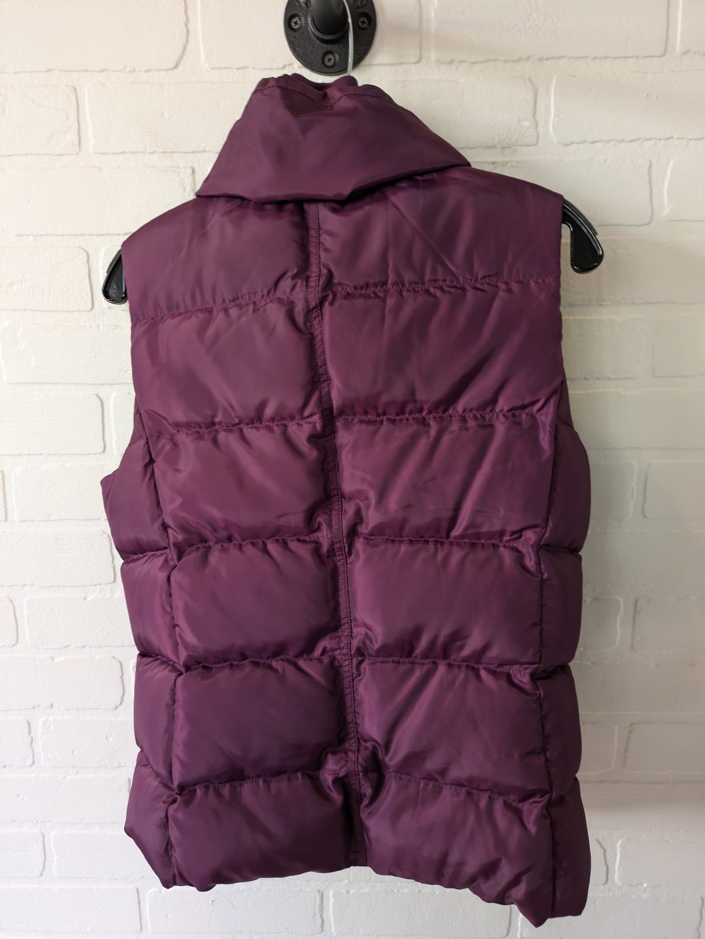 Purple Vest Puffer & Quilted J. Crew, Size S