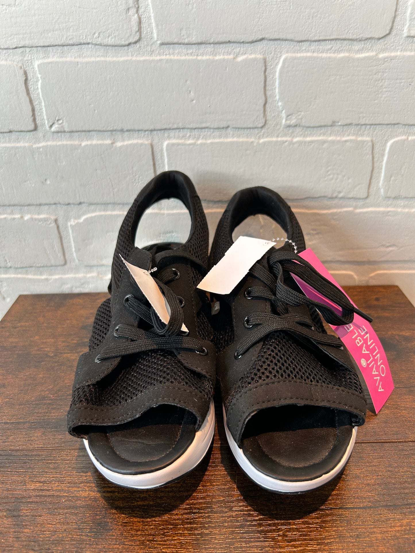 Black Sandals Sport Cmf, Size 10.5