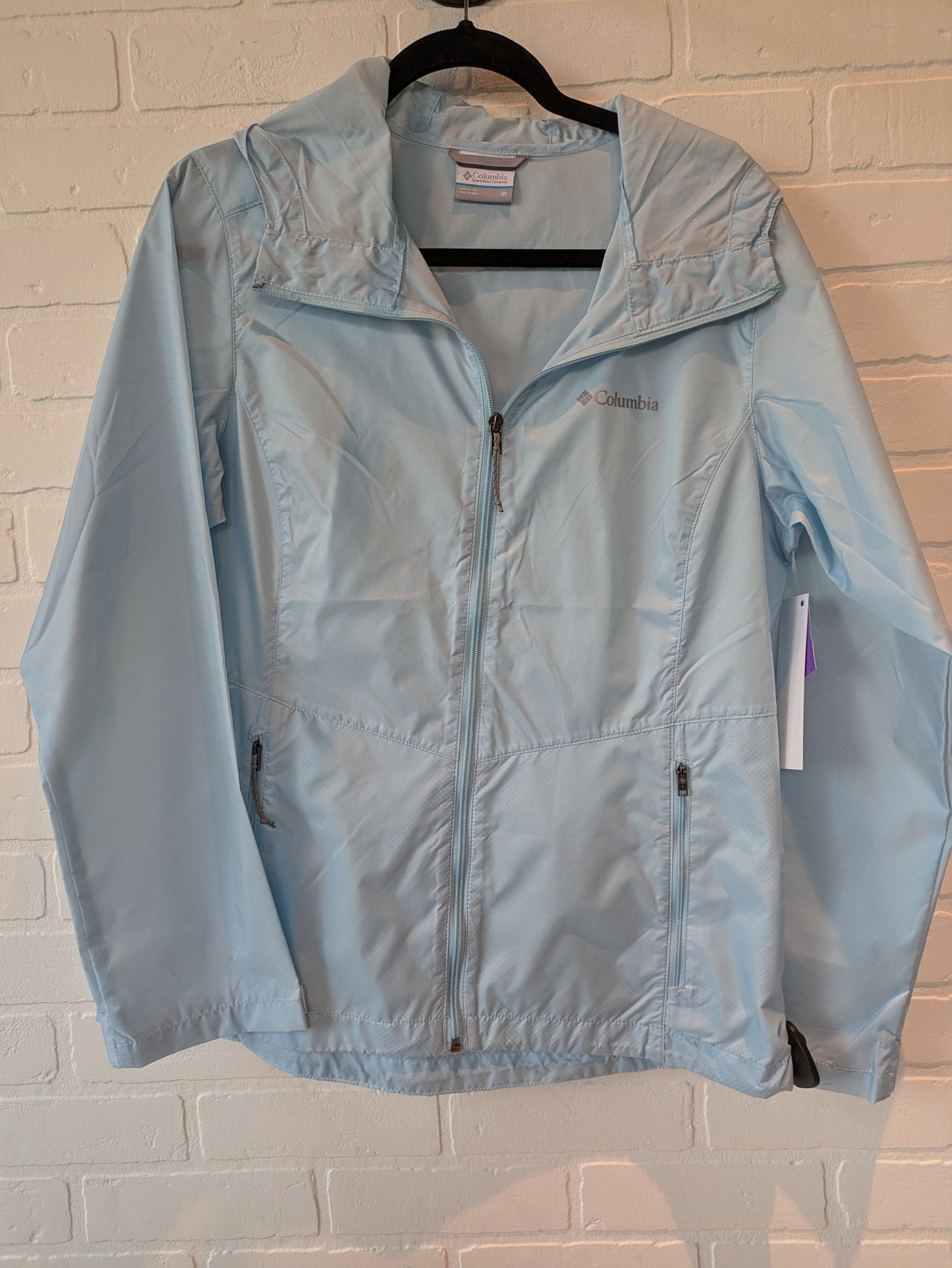 Blue Jacket Windbreaker Columbia, Size M