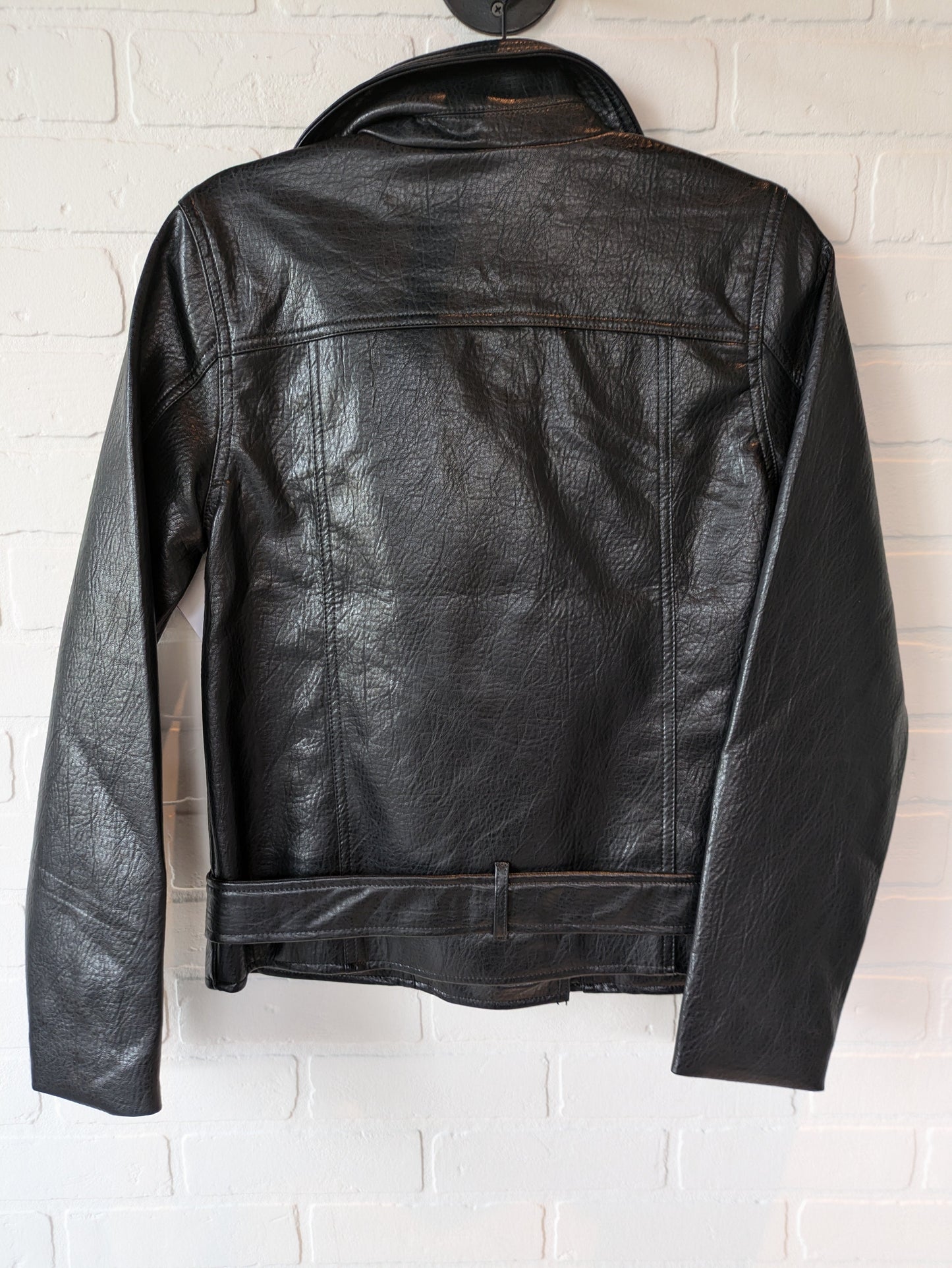 Black Jacket Moto Old Navy, Size S