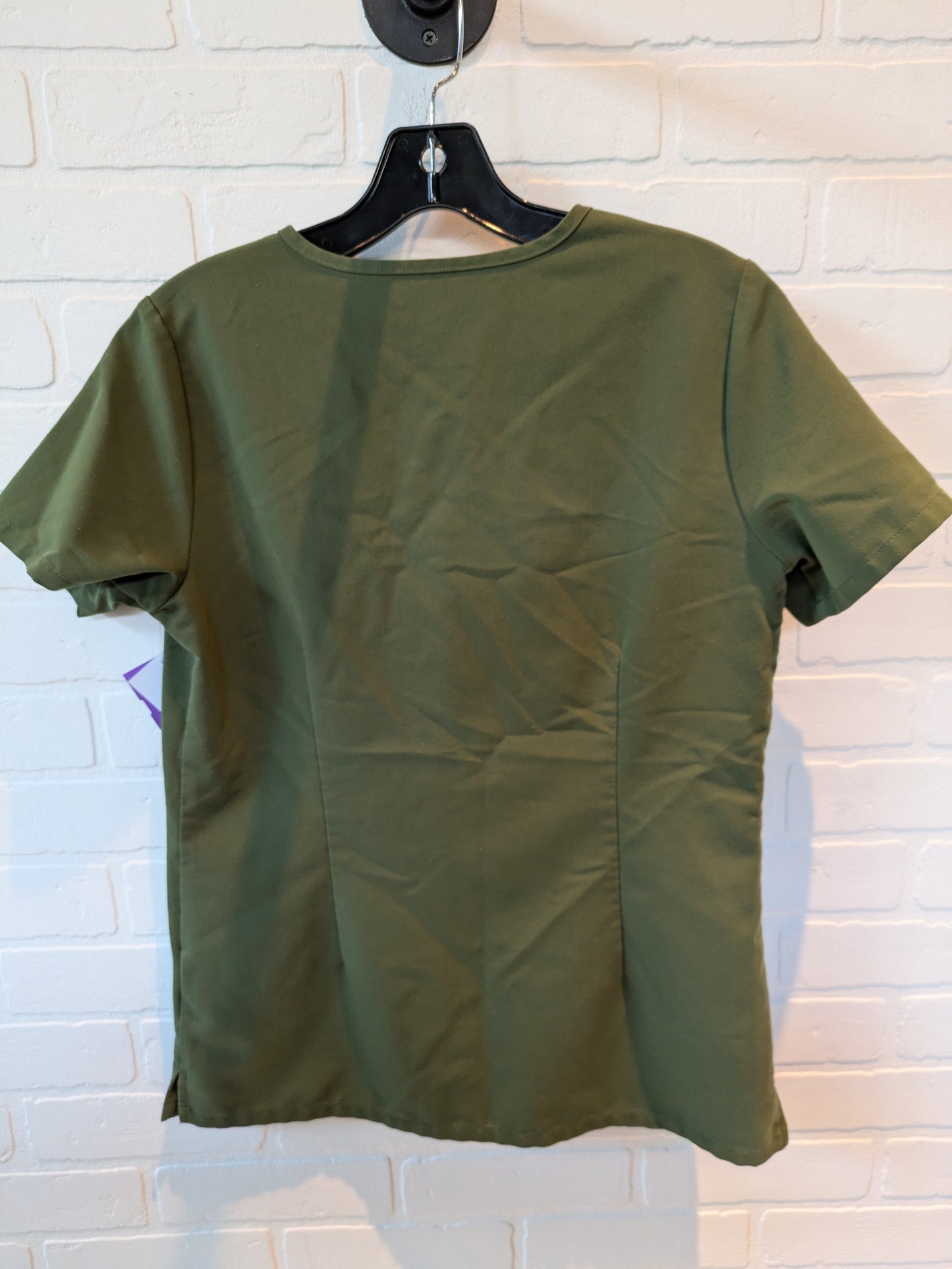 Green Top Short Sleeve Cmb, Size Xs