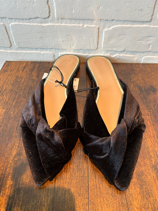 Black Shoes Flats H&m, Size 10