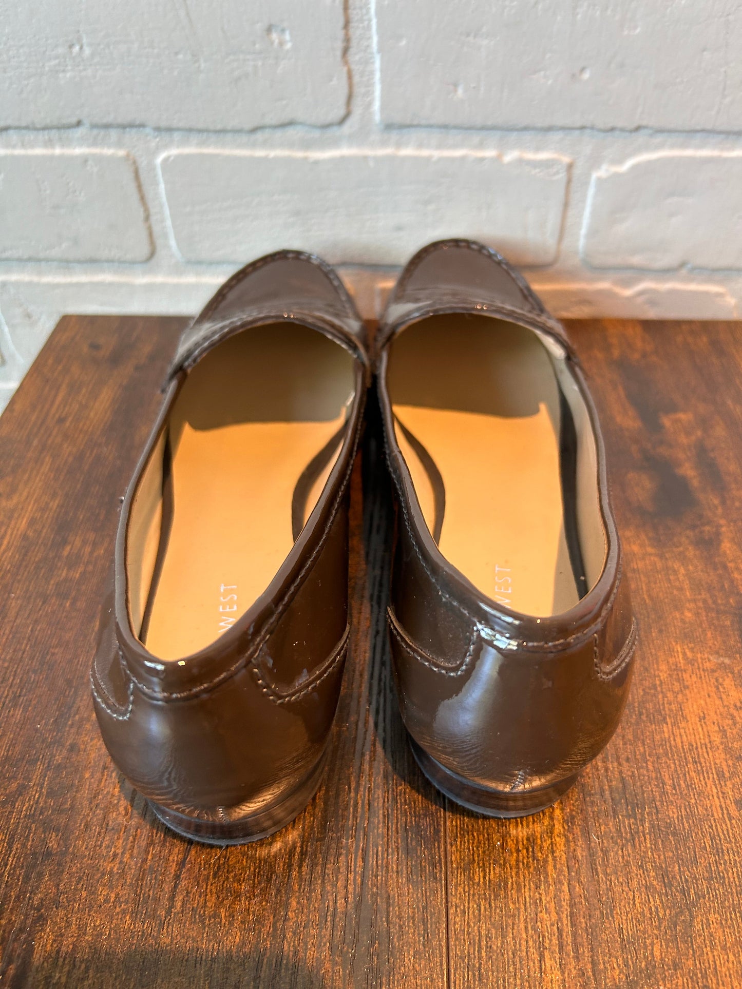 Brown Shoes Flats Nine West, Size 9.5