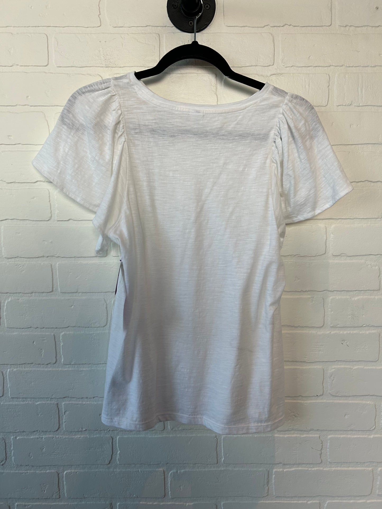 White Top Short Sleeve Basic Old Navy, Size S