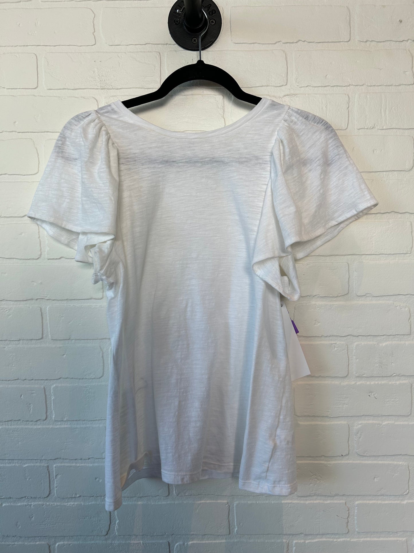 White Top Short Sleeve Basic Old Navy, Size S