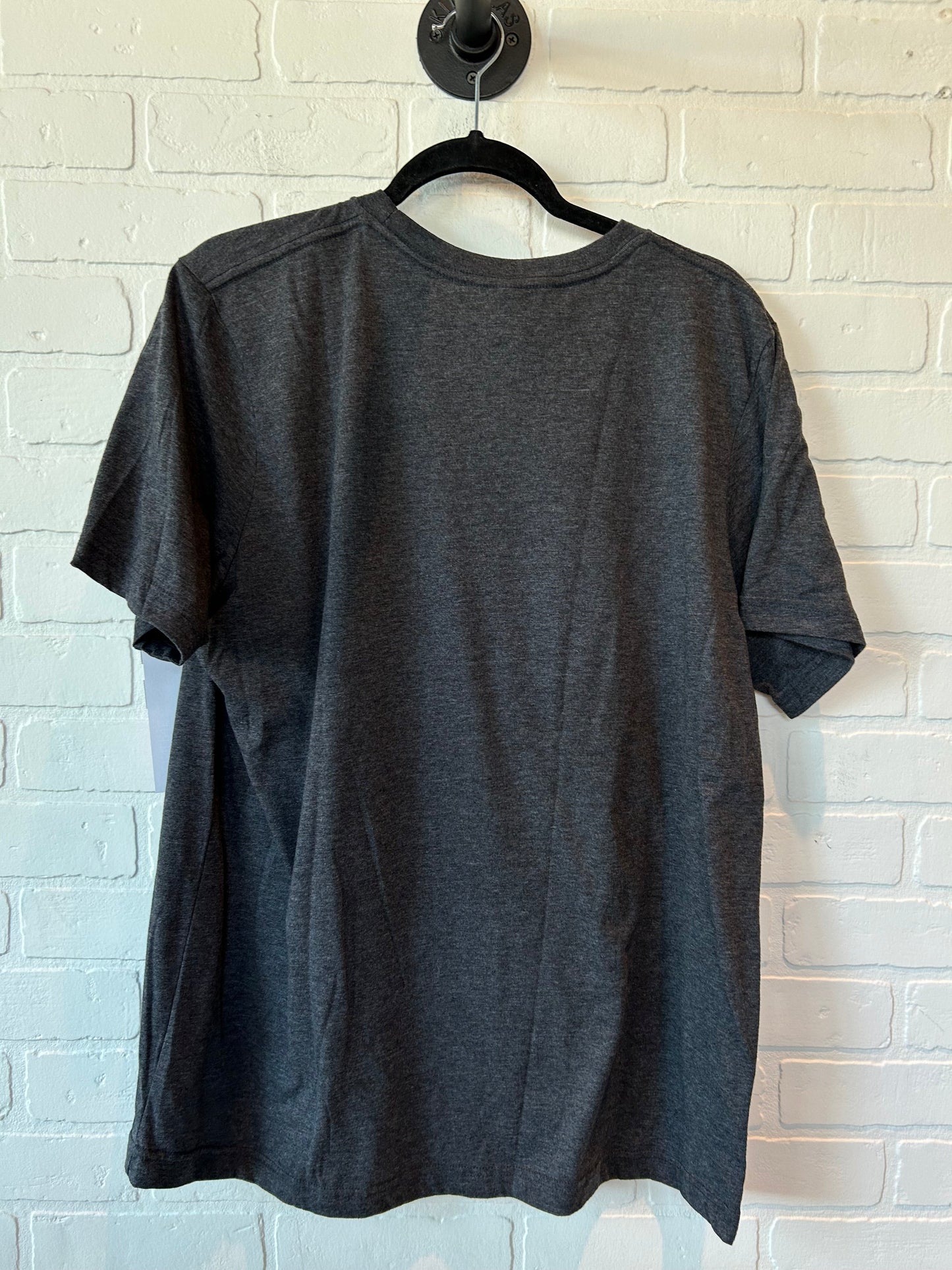 Grey Top Short Sleeve Basic Bella Canvas, Size Xl