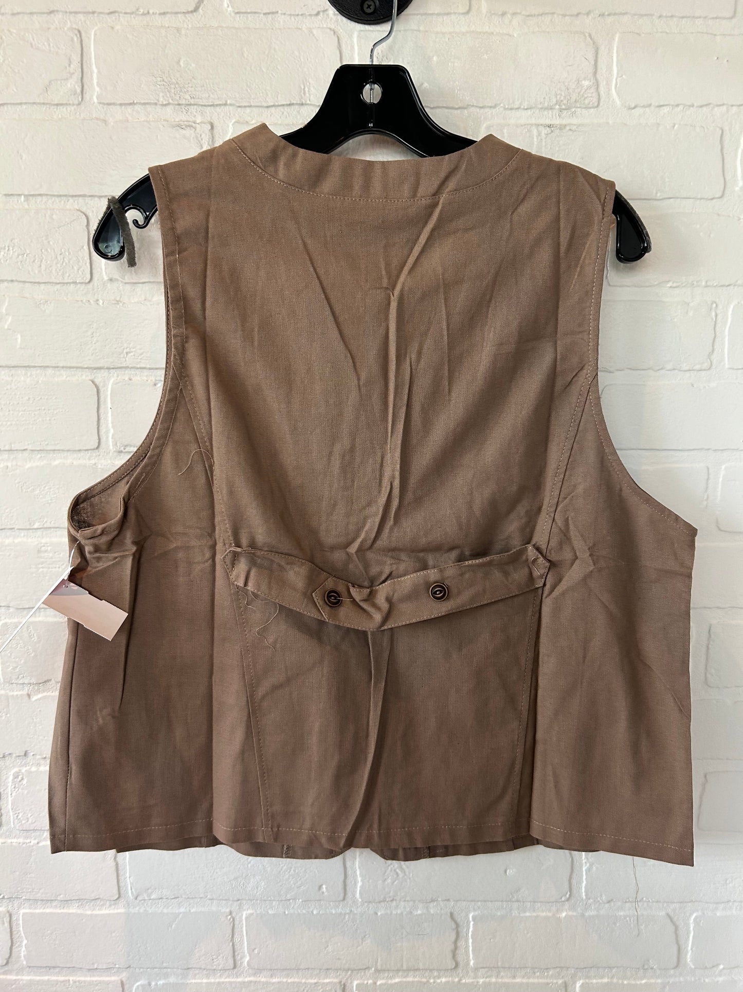 Brown Vest Other Yishiman, Size Xl