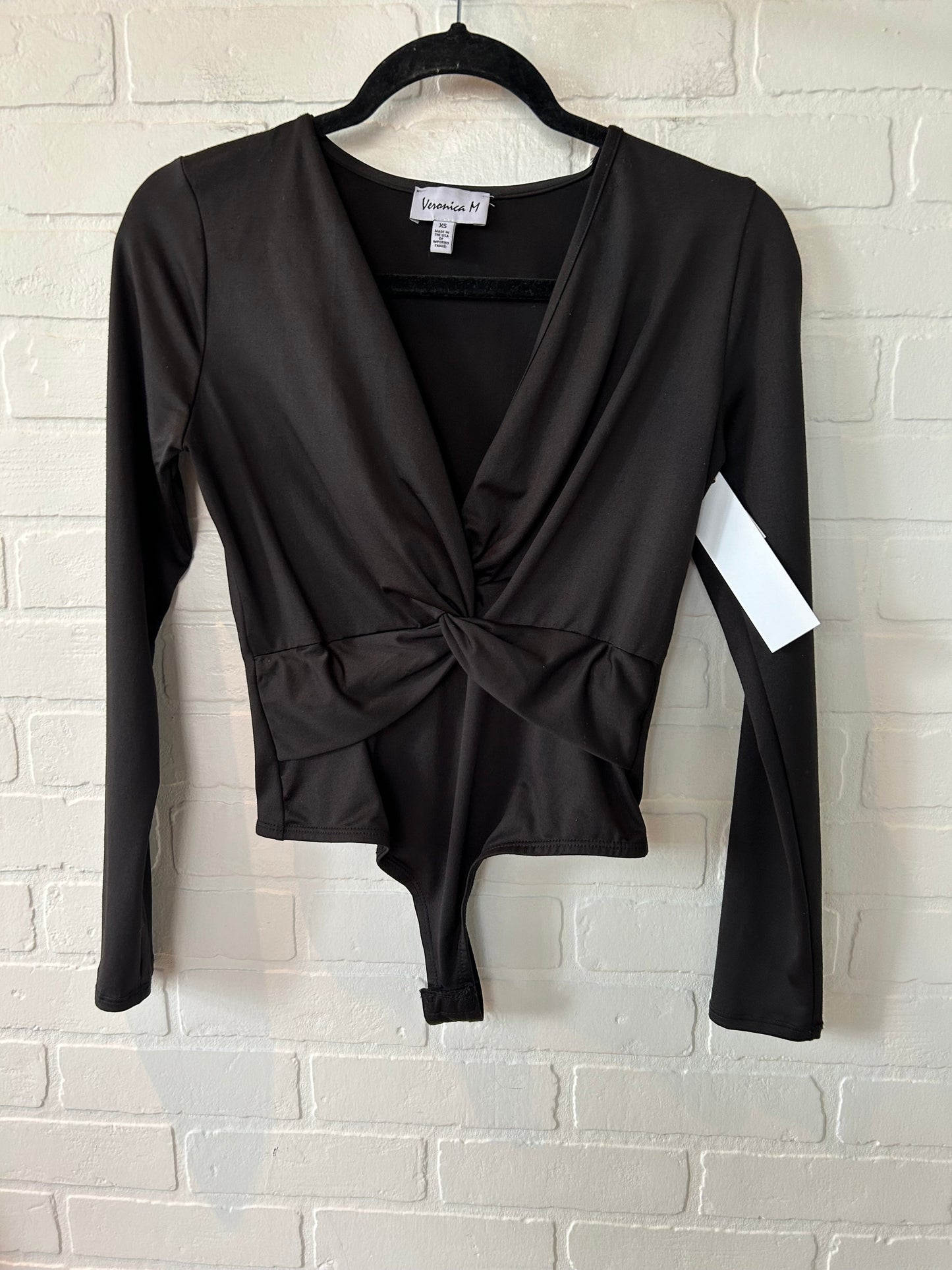 Black Bodysuit Veronica M, Size Xs