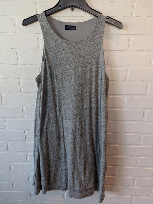 Dress Casual Midi By Gap In Grey, Size: M