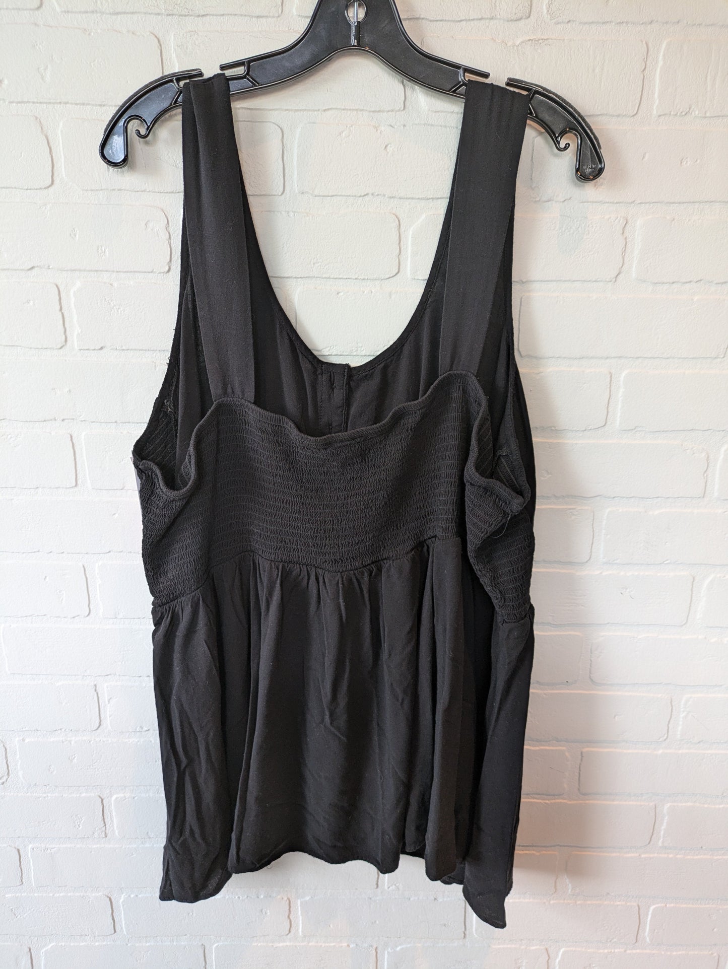 Top Sleeveless By Torrid In Black, Size: 4x