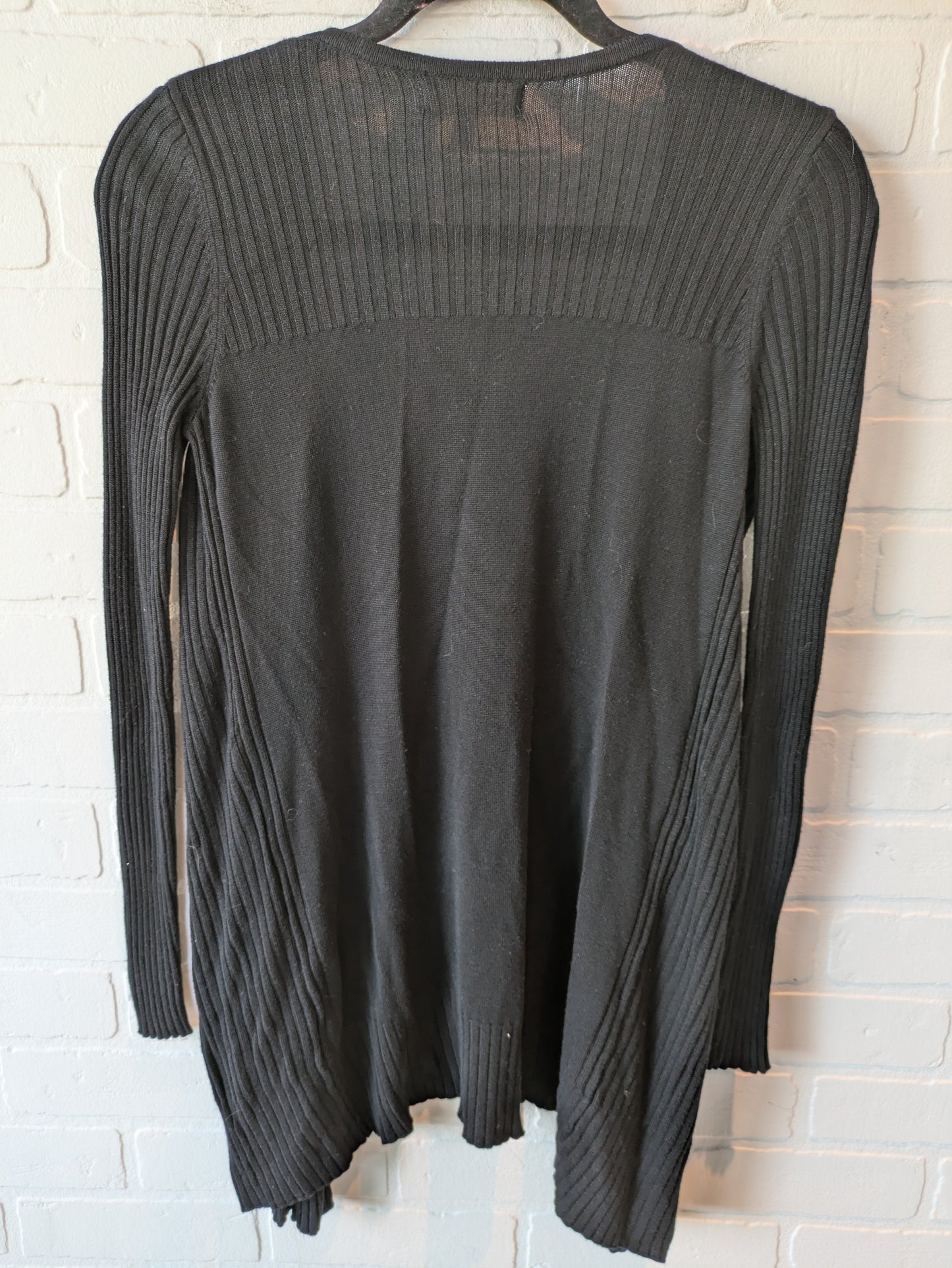 Sweater Cardigan By Philosophy In Black, Size: S