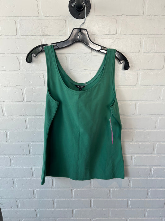 Top Sleeveless Basic By Nic + Zoe In Green, Size: L