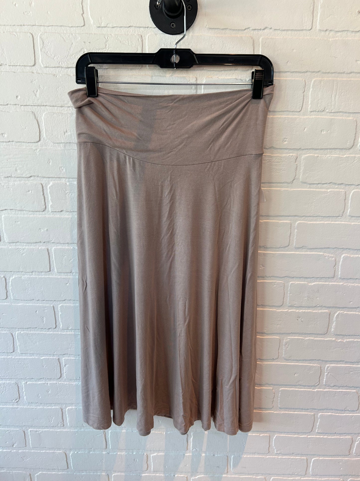 Skirt Midi By Cme In Tan, Size: 10