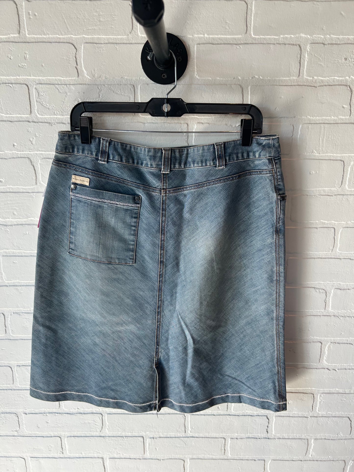 Skirt Mini & Short By Royal Robbins In Blue Denim, Size: 10