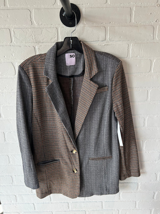 Blazer By So In Black & Brown, Size: M