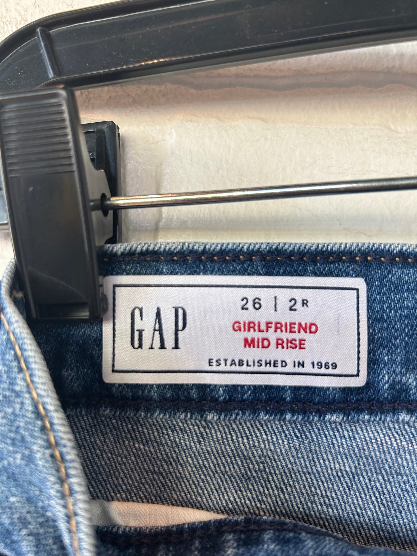 Jeans Boyfriend By Gap In Blue Denim, Size: 2