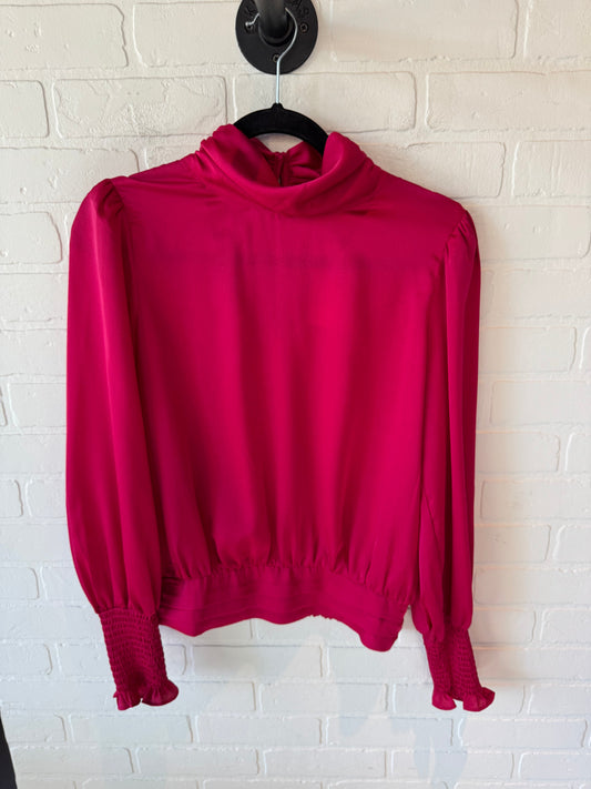 Top Long Sleeve By Allison Joy In Pink, Size: M