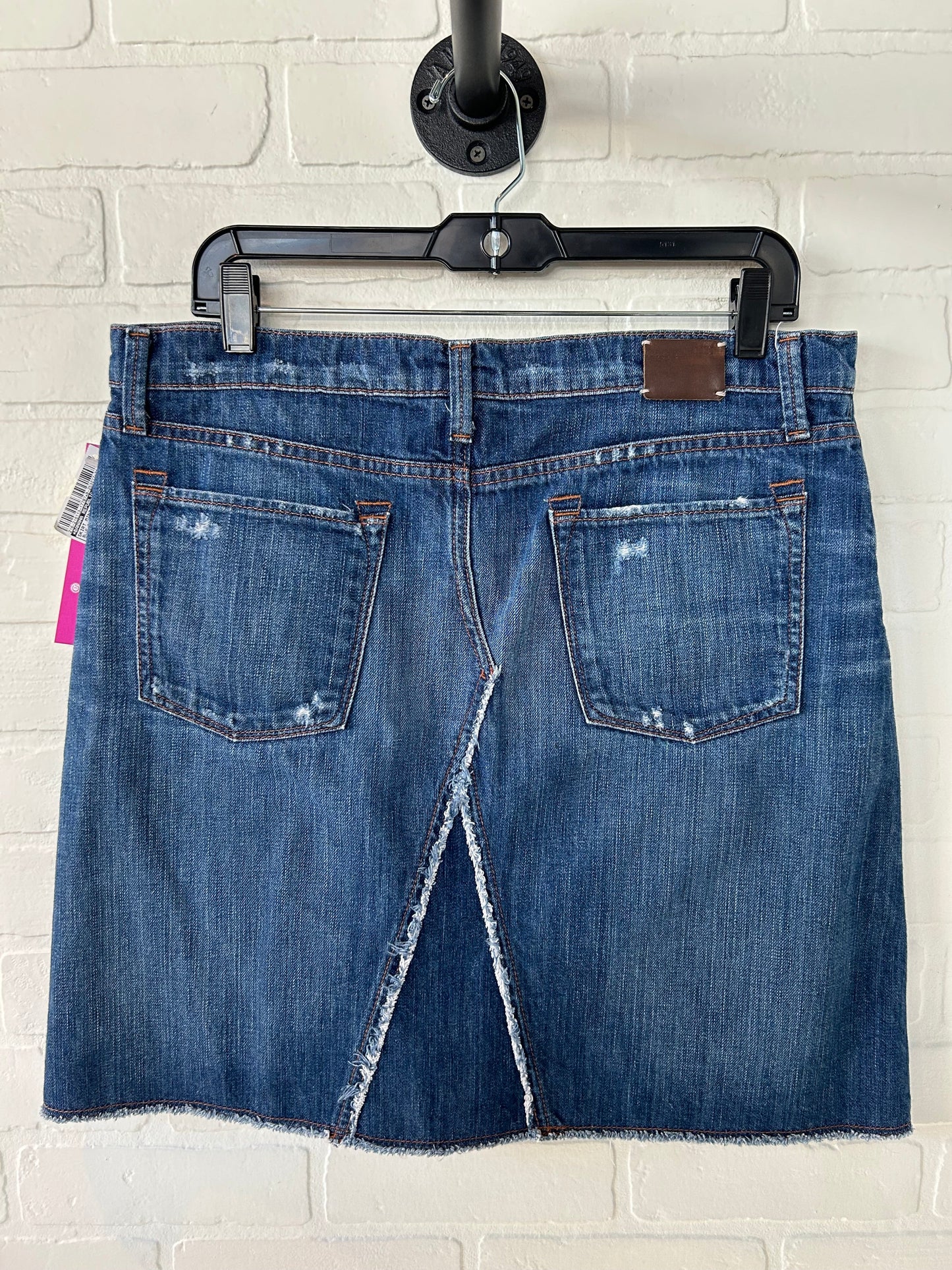 Skirt Mini & Short By Banana Republic In Blue Denim, Size: 10