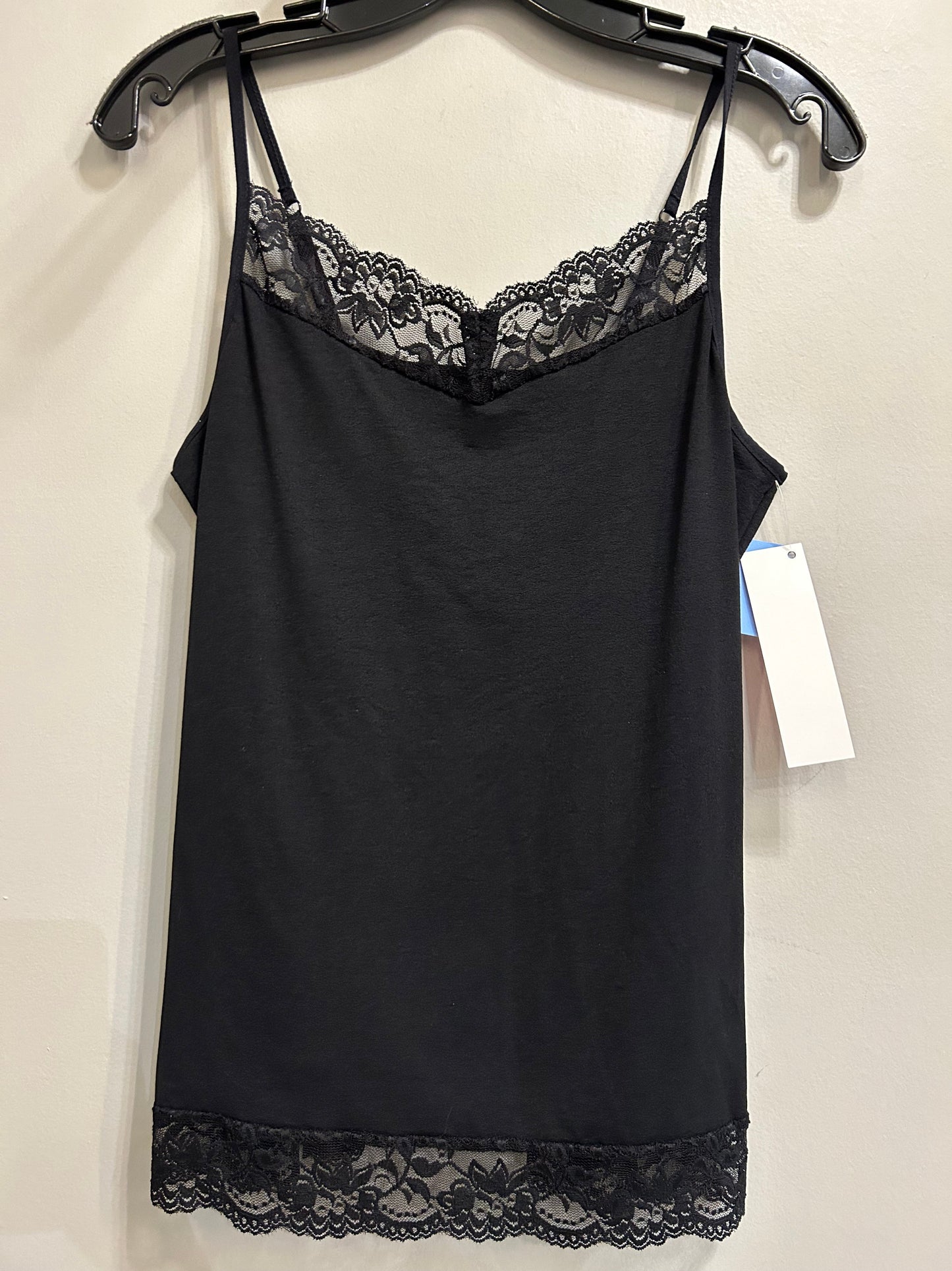 Top Cami By Apt 9 In Black, Size: M