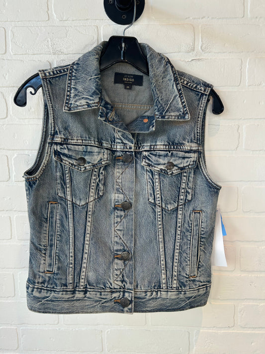 Vest Other By J. Crew In Blue Denim, Size: Xs