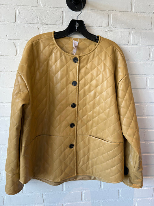 Jacket Other By Clothes Mentor In Yellow, Size: L