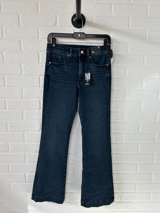 Jeans Boot Cut By Express In Blue Denim, Size: 4p