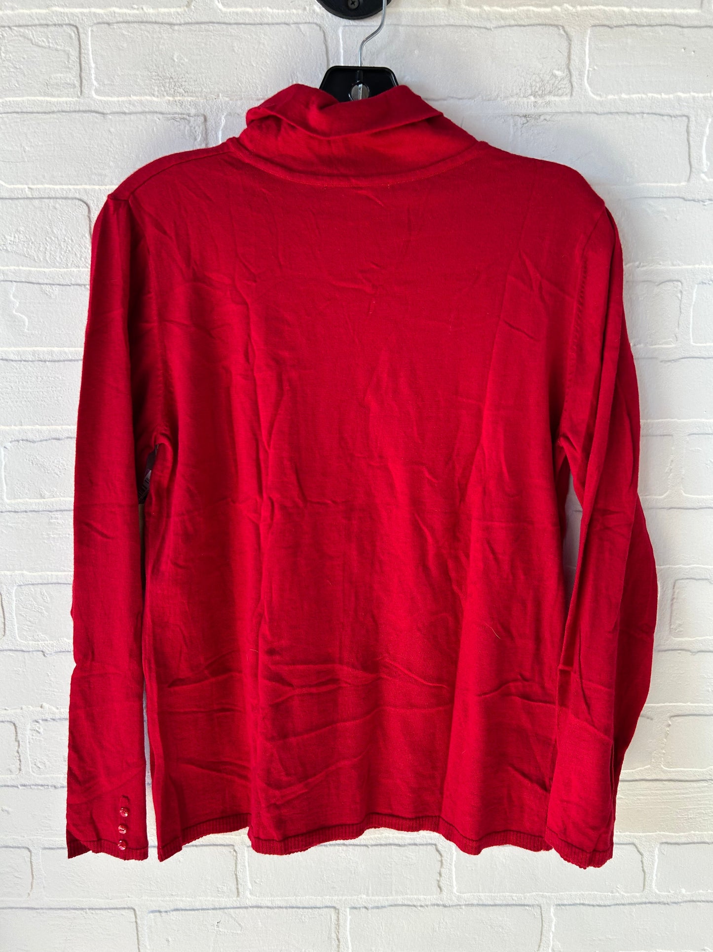 Sweater By Coldwater Creek In Red, Size: L