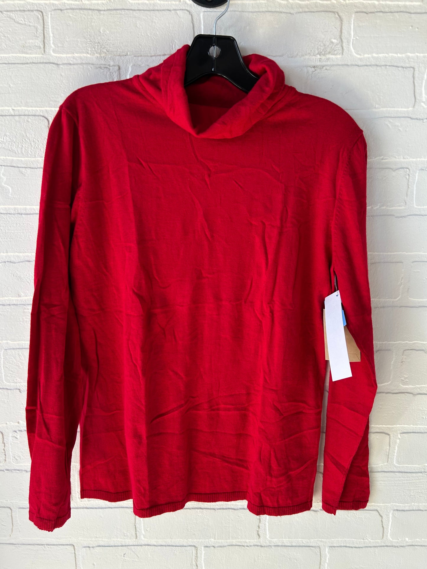 Sweater By Coldwater Creek In Red, Size: L