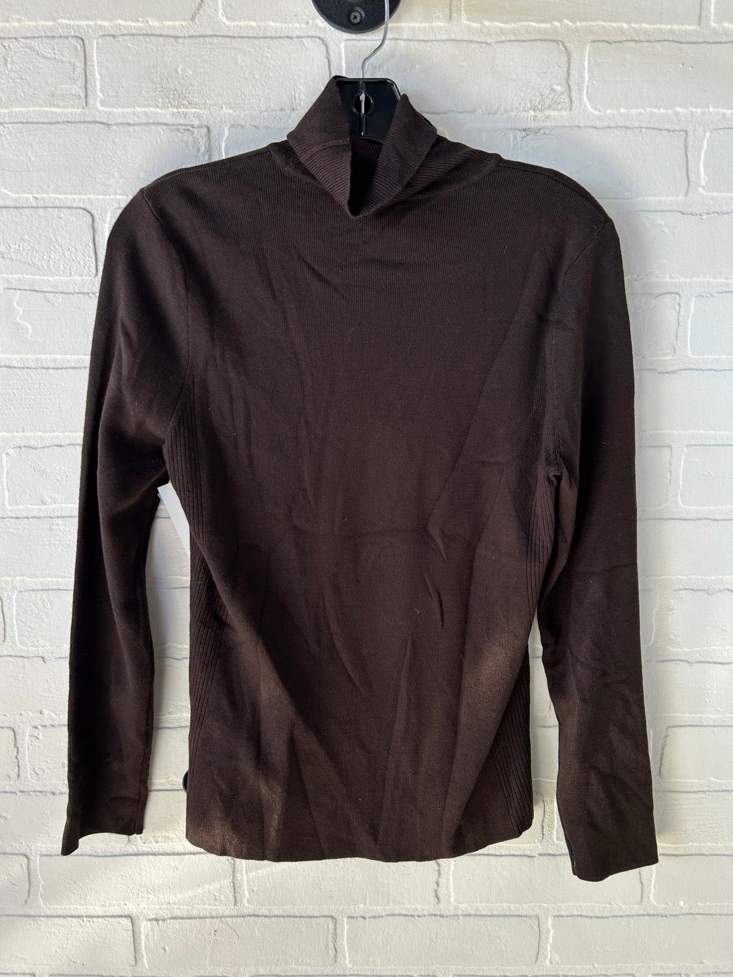 Sweater By Chicos In Brown, Size: M