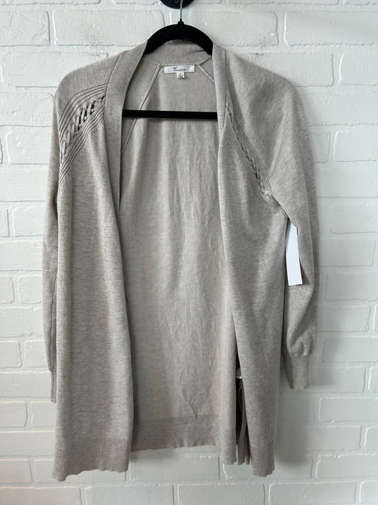 Sweater Cardigan By 89th And Madison In Tan, Size: S