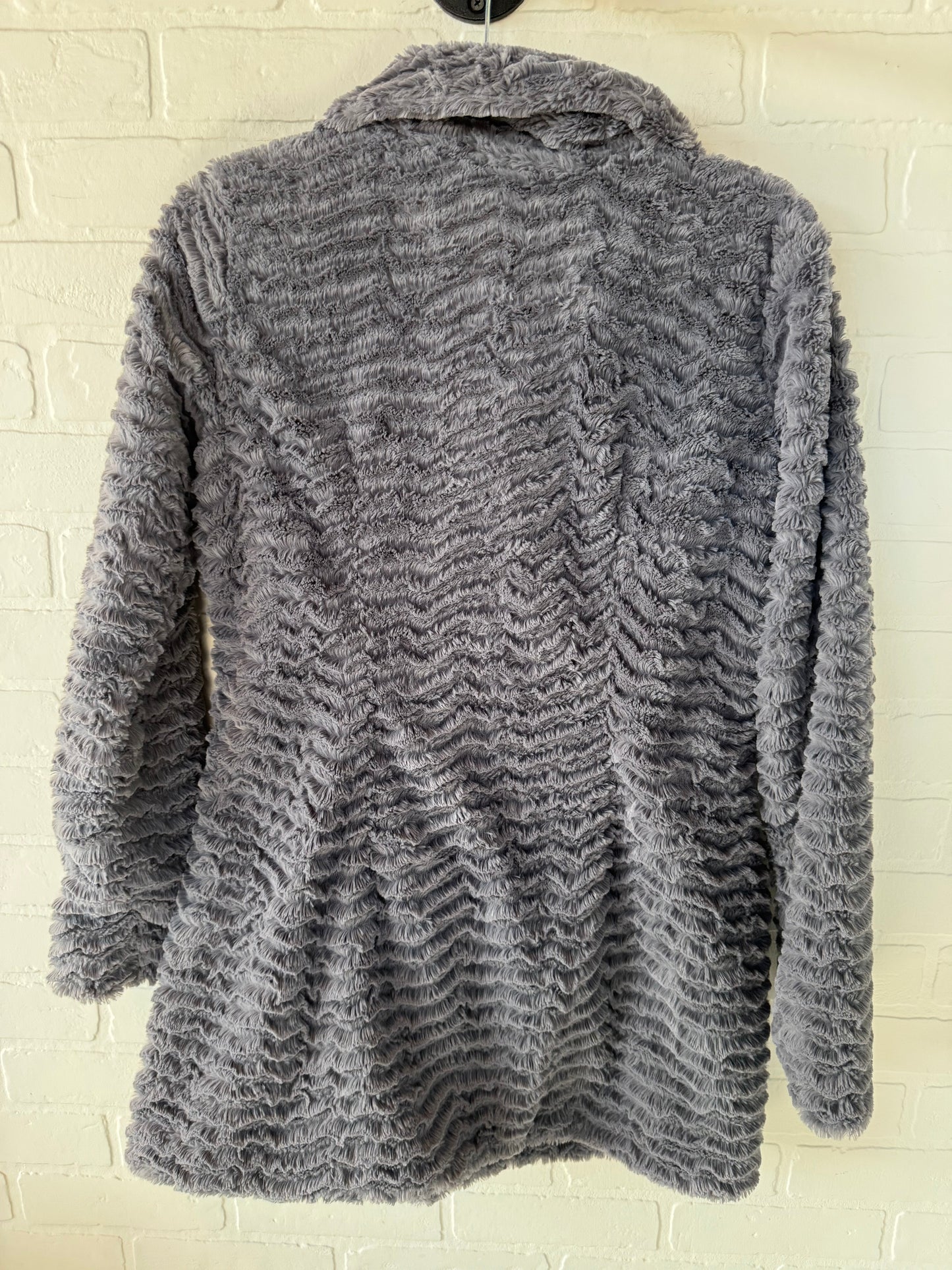 Coat Faux Fur & Sherpa By Patagonia In Grey, Size: S