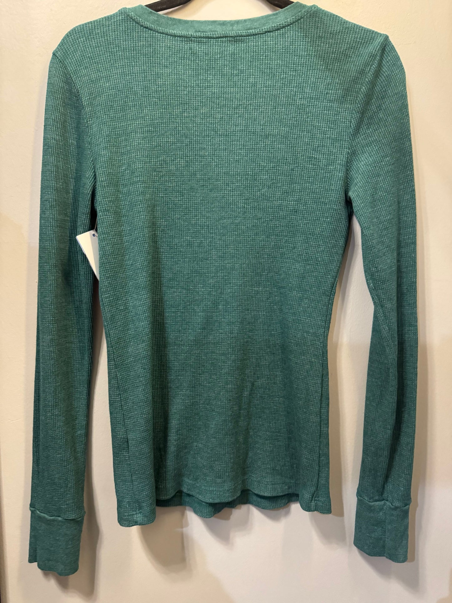 Top Long Sleeve Basic By Michael Stars In Green, Size: S