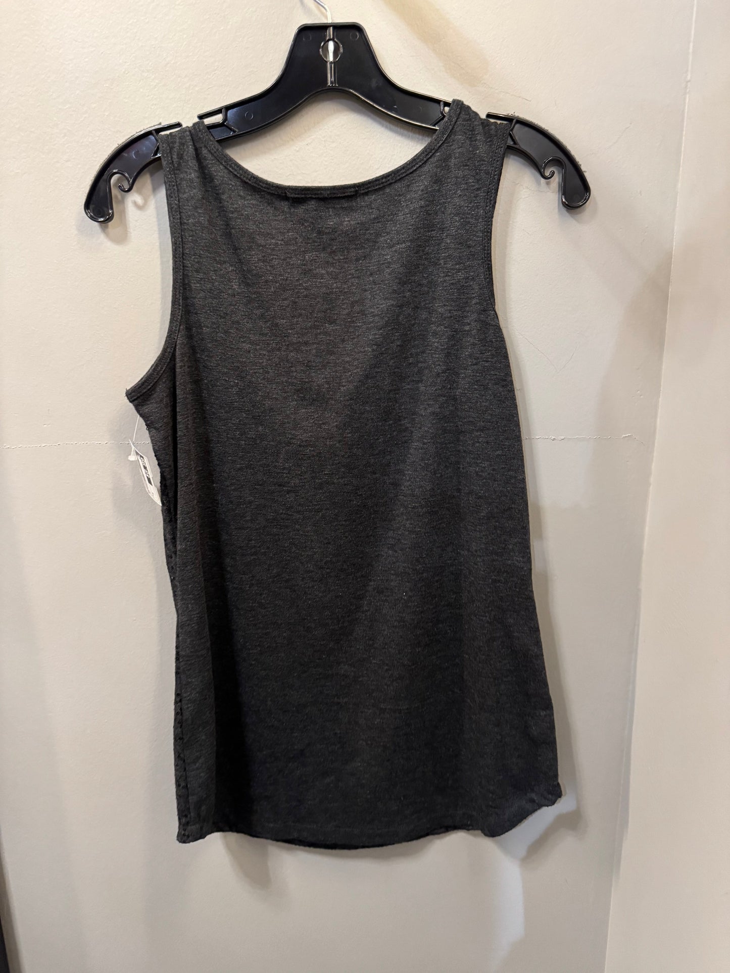 Top Sleeveless By Pleione In Grey, Size: M