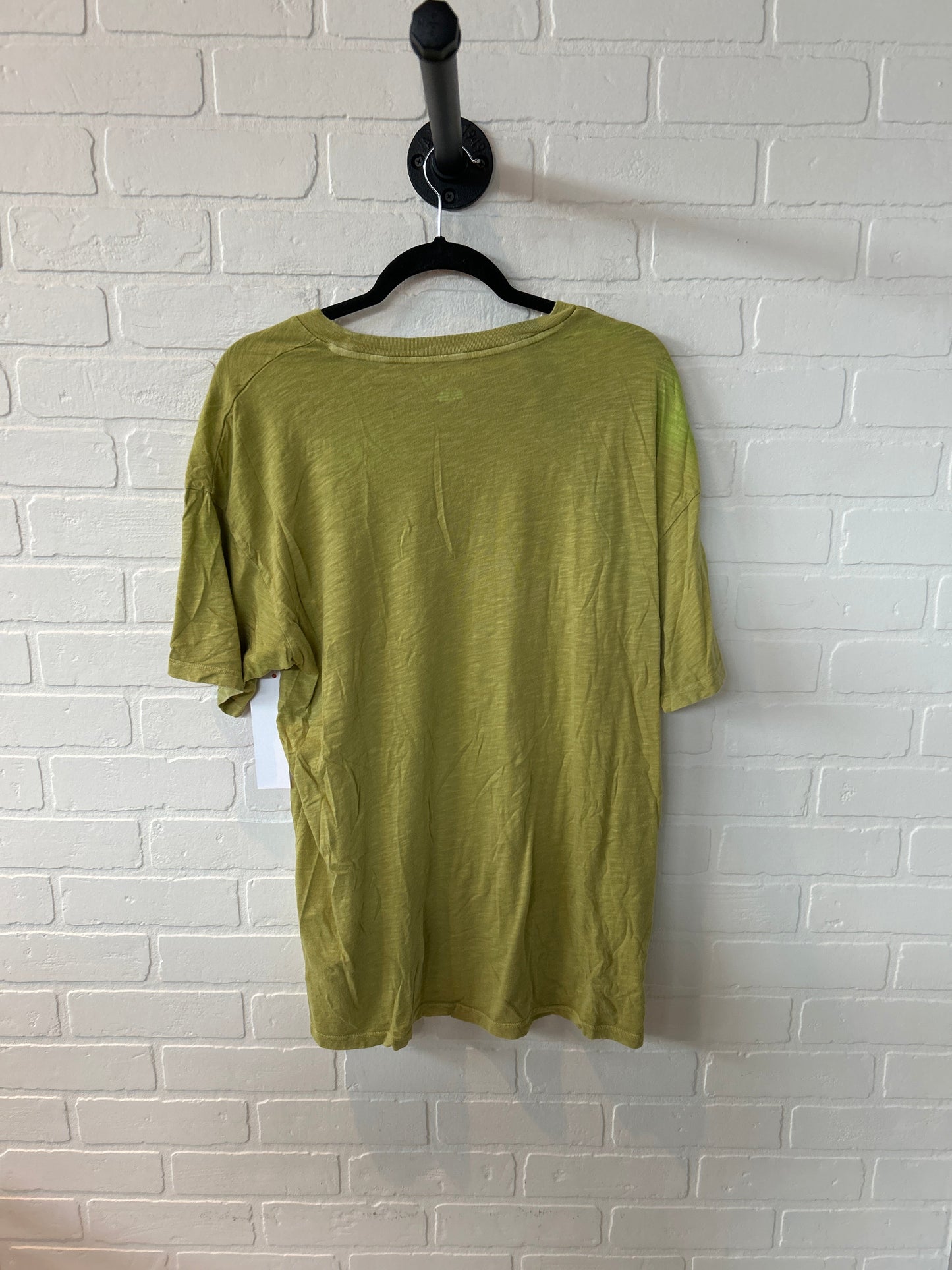 Top Short Sleeve Basic By American Eagle In Green, Size: M