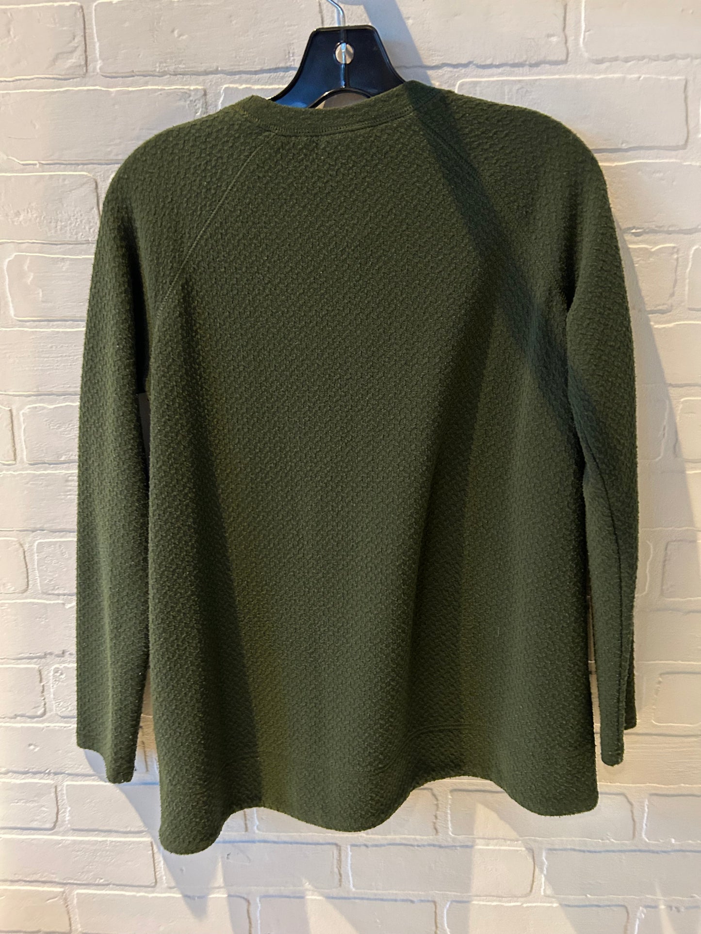 Top Long Sleeve By J. Jill In Green, Size: Xs