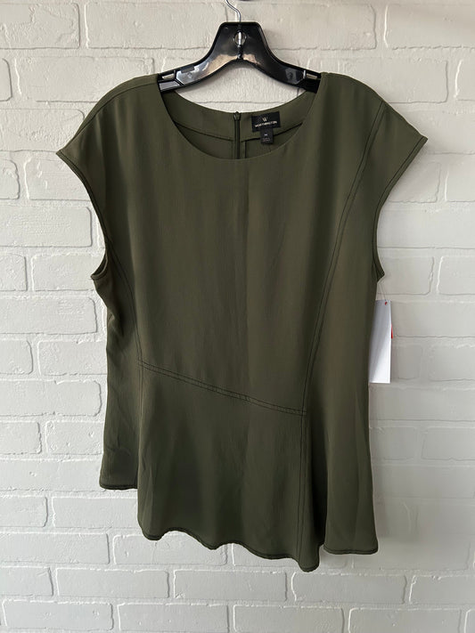 Top Short Sleeve By Worthington In Green, Size: M