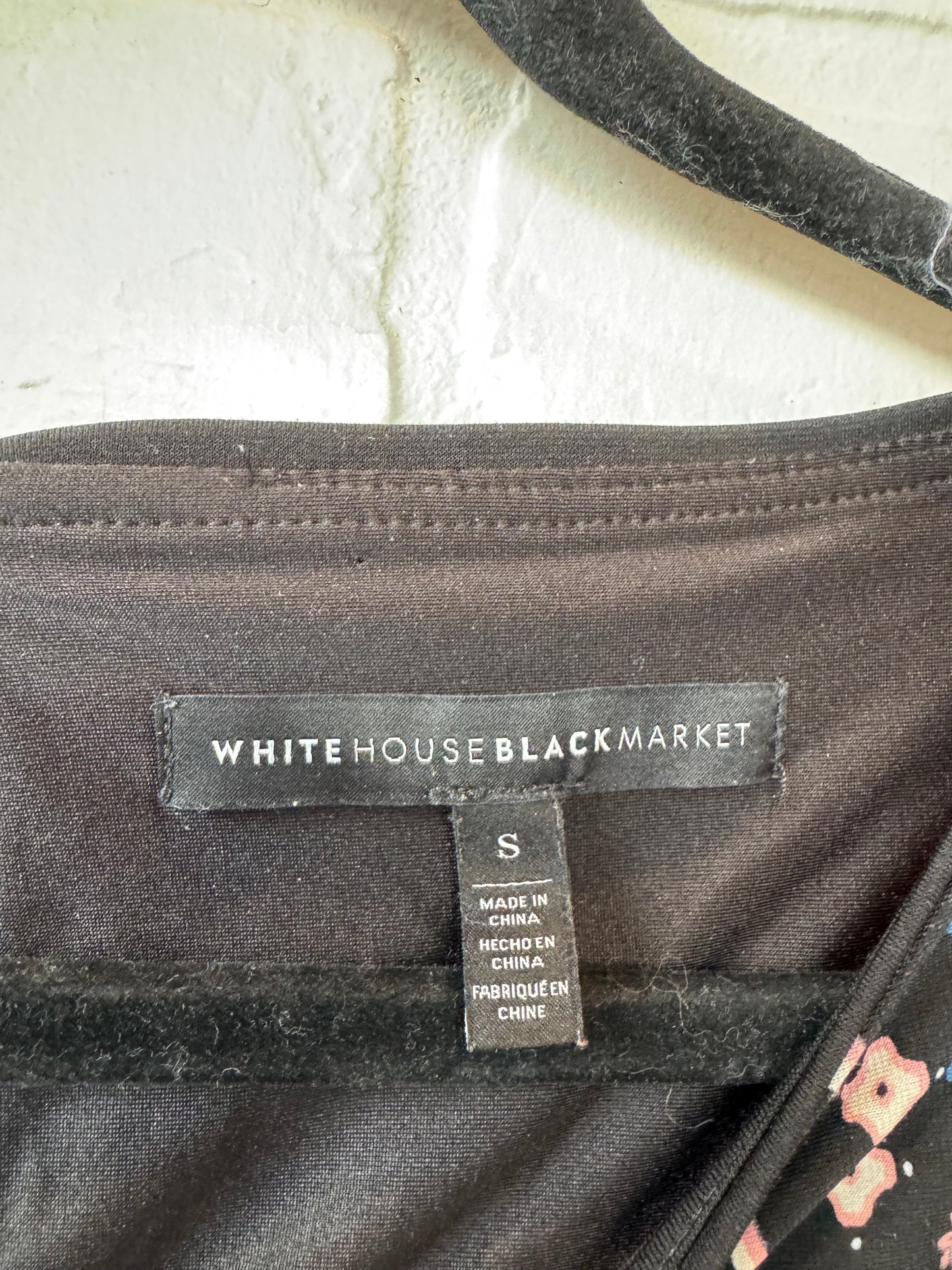 Dress Work By White House Black Market In Black & Pink, Size: S