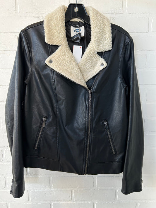 Jacket Moto By Old Navy In Black, Size: M