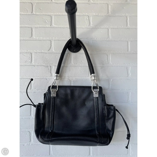 Handbag Leather By Brighton, Size: Large