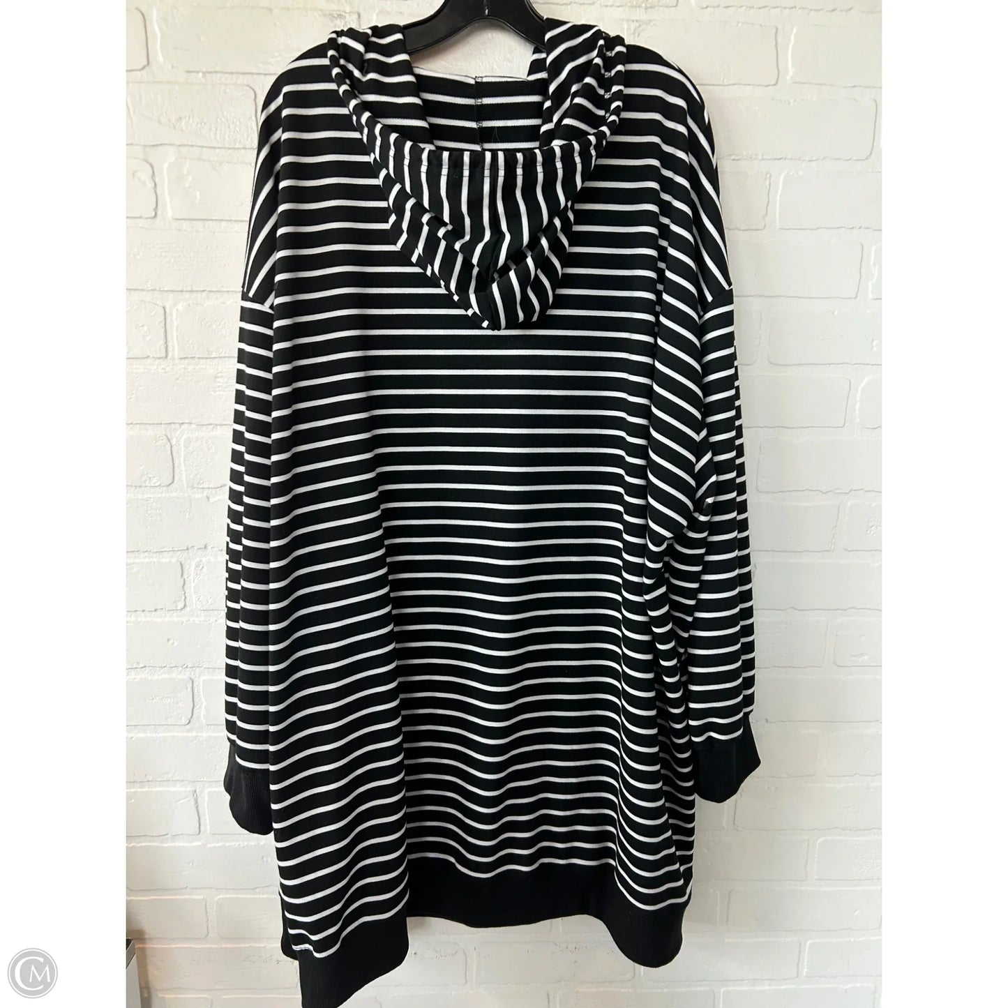 Dress Casual Short By Shein In Black & White, Size: 4x