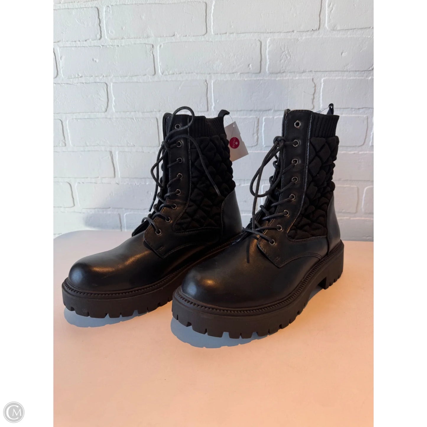 Boots Combat By White Mountain In Black, Size: 11