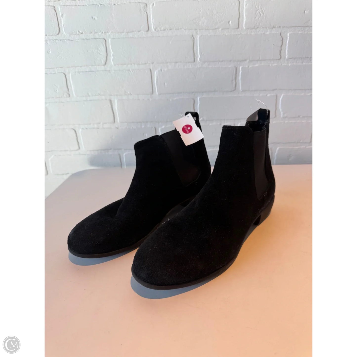 Boots Ankle Flats By Aerosoles In Black, Size: 10.5