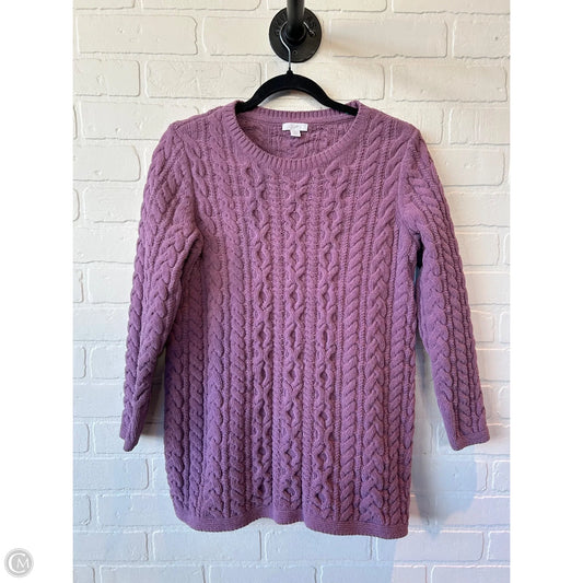 Sweater By J. Jill In Purple, Size: Sp