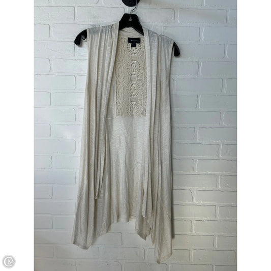 Vest Other By Ab Studio In Tan, Size: M