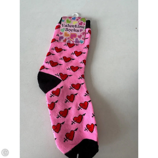 Socks By Clothes Mentor In Red & White, Size: 0