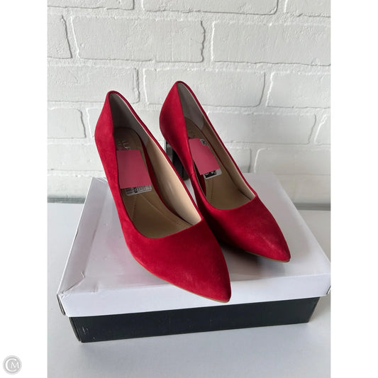 Shoes Heels Block By Alfani In Brown & Red, Size: 7