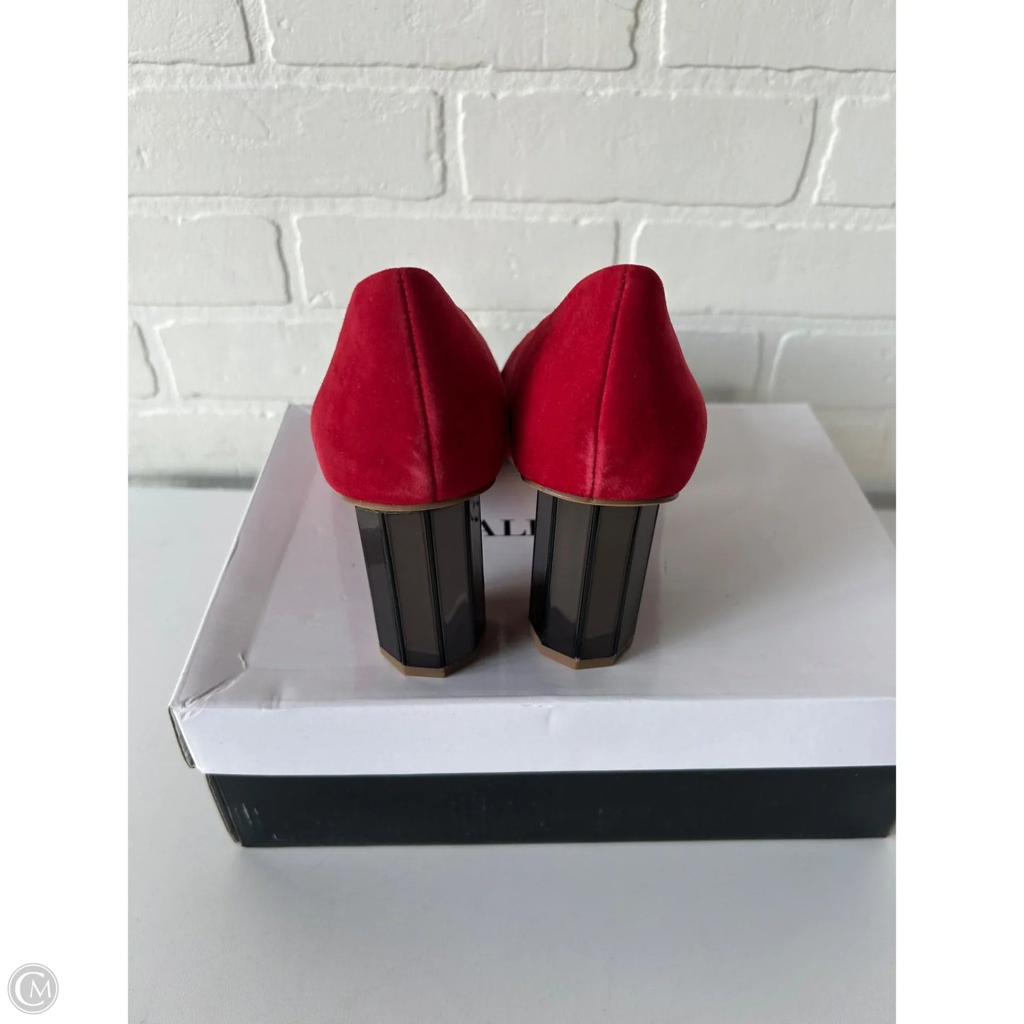 Shoes Heels Block By Alfani In Brown & Red, Size: 7