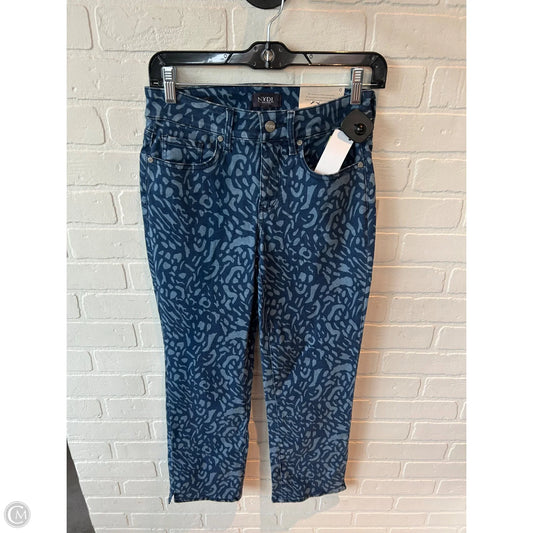 Jeans Straight By Not Your Daughters Jeans In Blue Denim, Size: 0