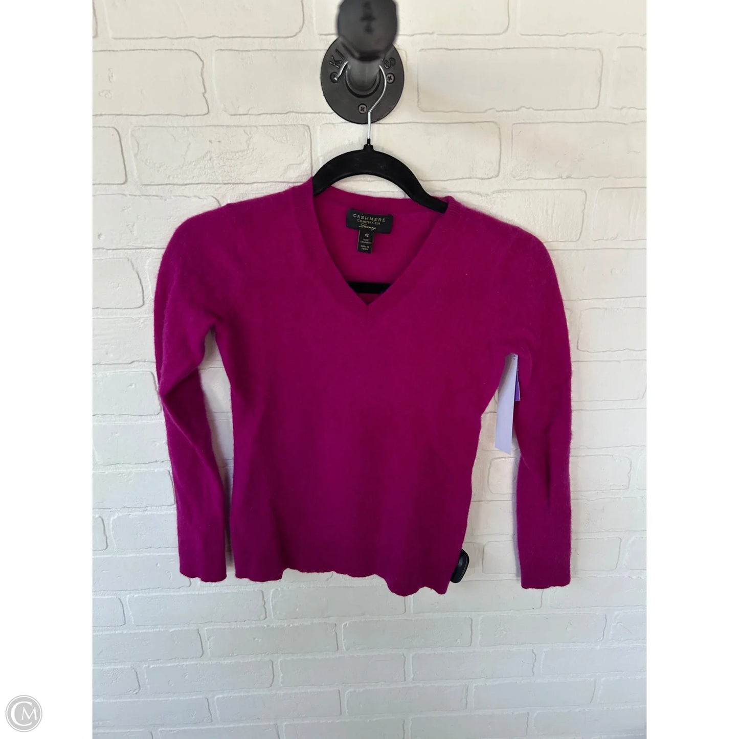 Sweater Cashmere By Charter Club In Pink, Size: Xs