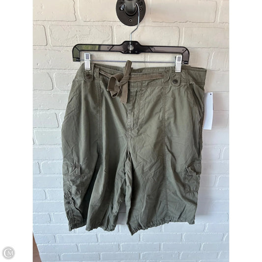 Shorts By Sonoma In Green & Grey, Size: 18